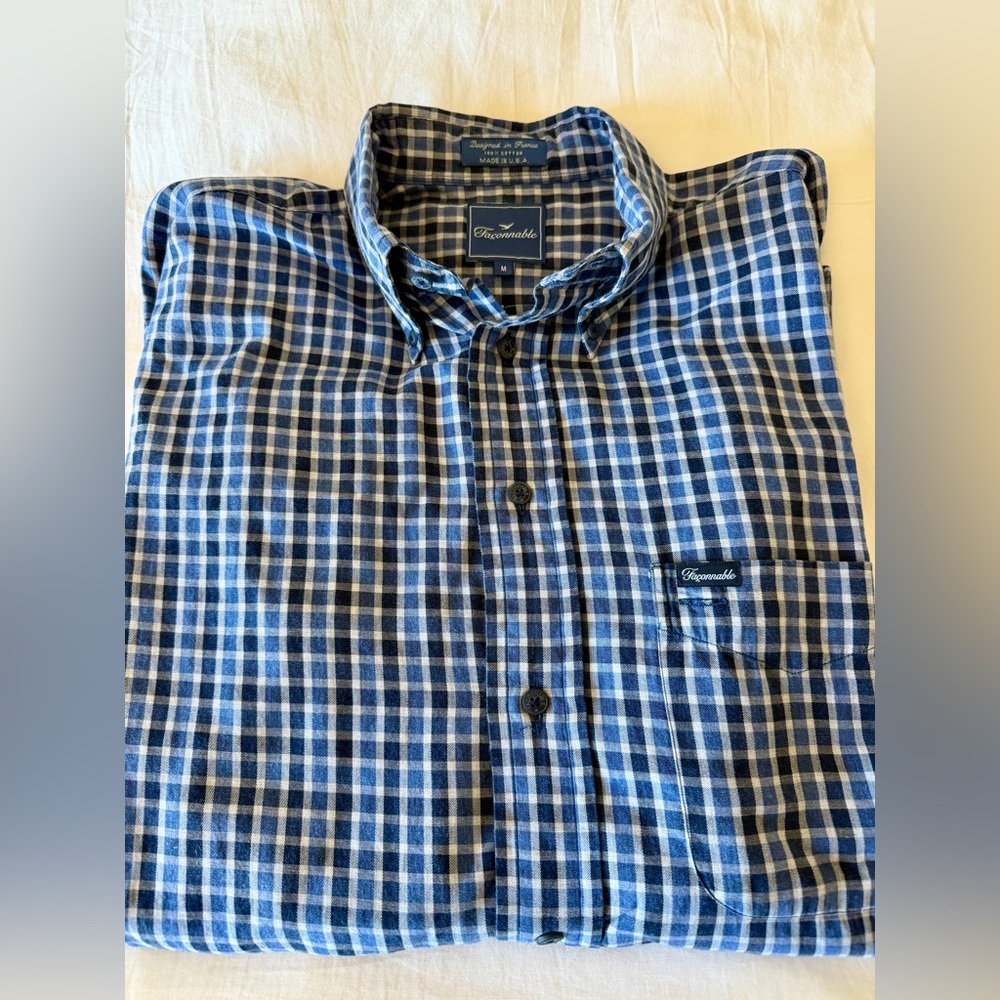 Facconable Flannel Shirt Medium MiUSA